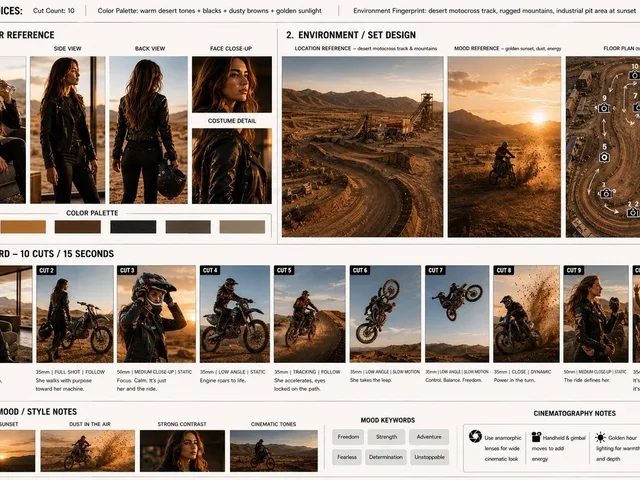 Motocross Legend Storyboard preview image 1