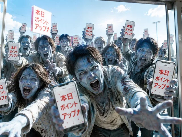 Zombie Shoppers Point Sale Cover preview image 1