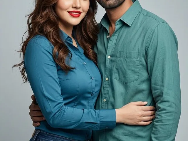 Professional Studio Couple Photoshoot preview image 1