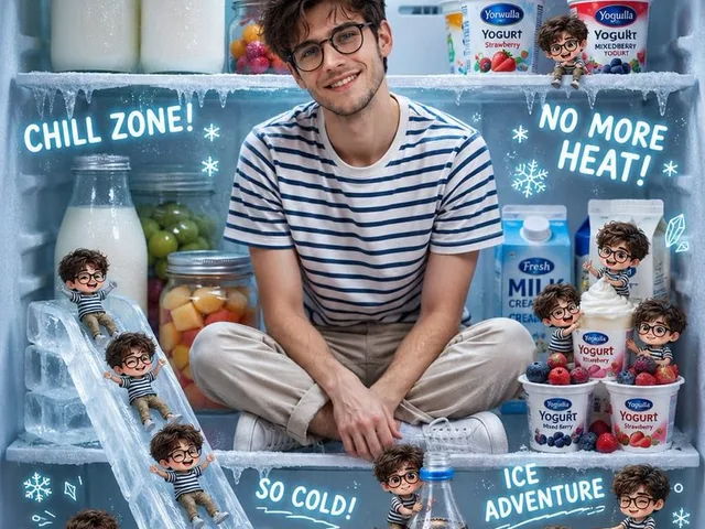 Chibi Boys in a Frozen Refrigerator preview image 1