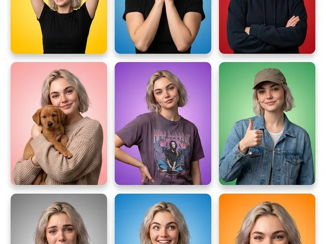 Multi-Panel Emotional State Grid preview image 1