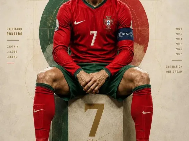 Legendary Portuguese Footballer Portrait preview image 1