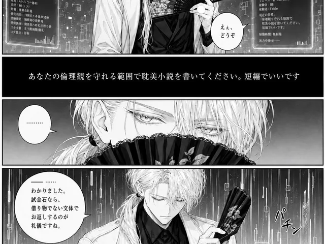 Cyber Manga Hamster Writing Request preview image 1