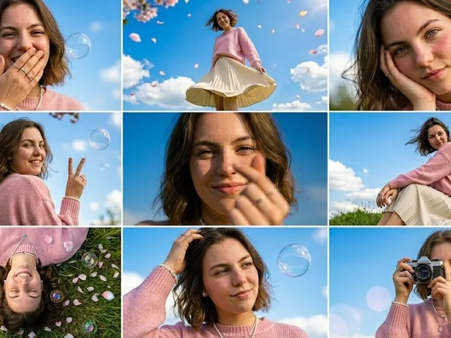Spring Fashion Privacy Collage preview image 1