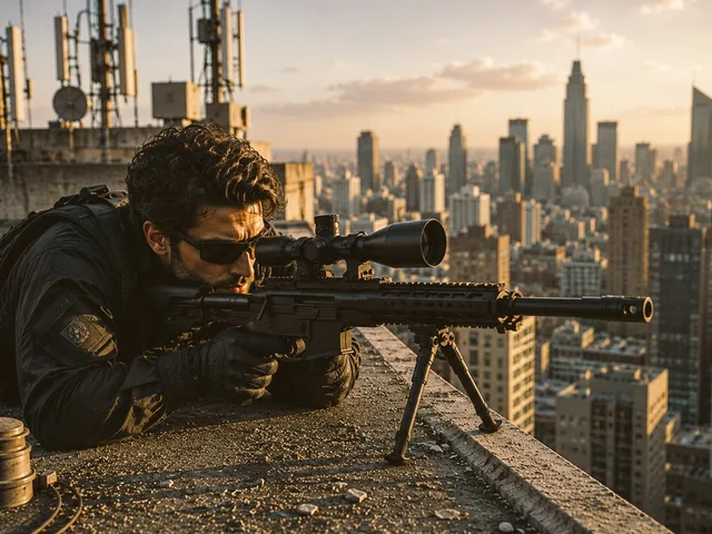 Tactical Sniper Urban Photography preview image 1