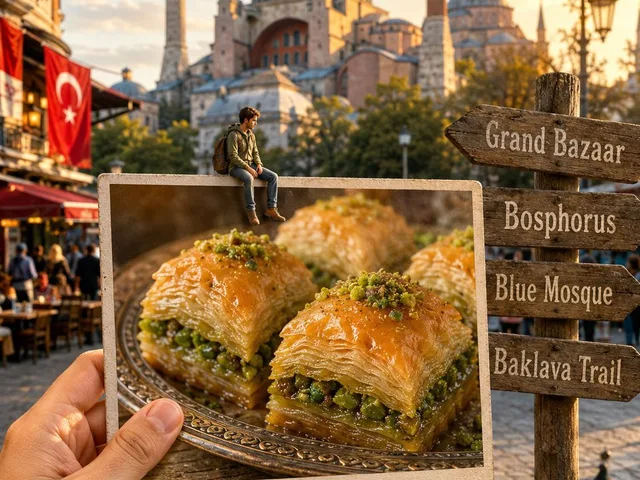 Hyper-realistic Travel Food Postcard preview image 1