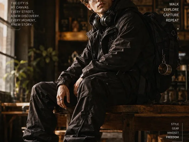 Urban Explorer Techwear Editorial preview image 1