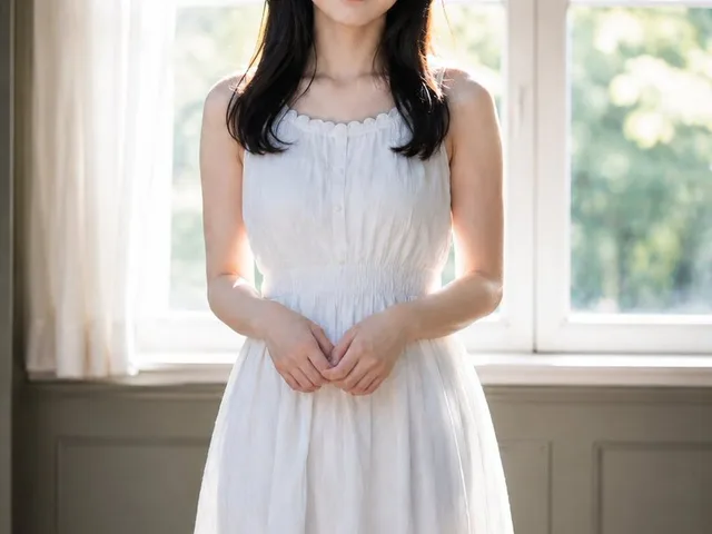 Backlit Indoor Window Portrait preview image 1