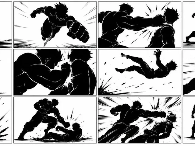 超宽动漫战斗故事板 preview image 1