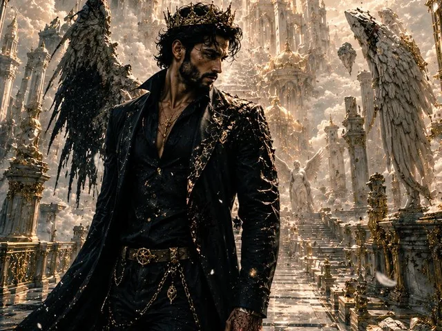 The Last Man in Heaven Fantasy Artwork preview image 1