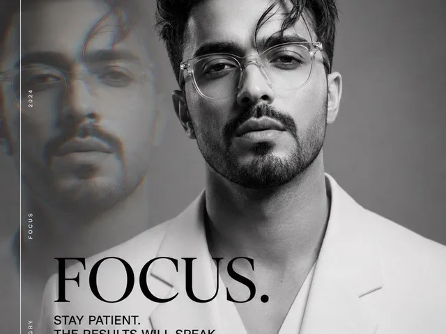 Luxury Magazine Cover Identity Portrait preview image 1