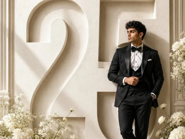 Luxury 25th Birthday Poster preview image 1