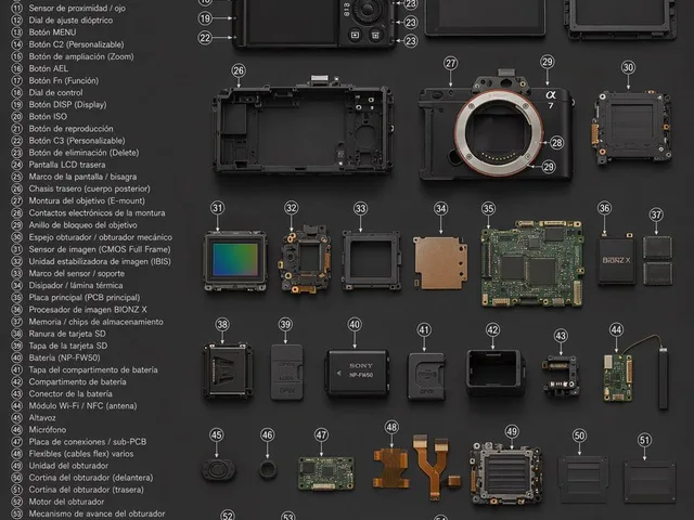 Camera Technical Exploded View preview image 1