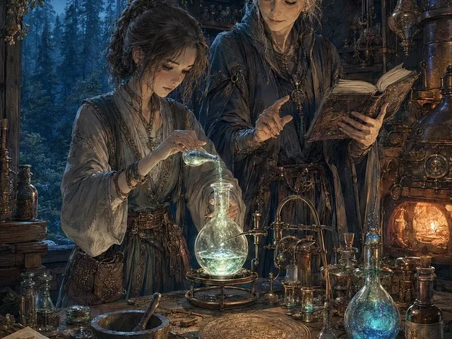 Moonlit Fantasy Alchemy Workshop preview image 1