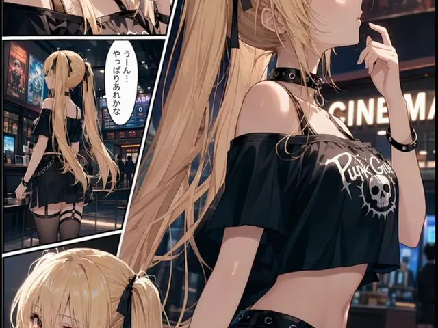 Anime Cinema Lobby Manga Page preview image 1