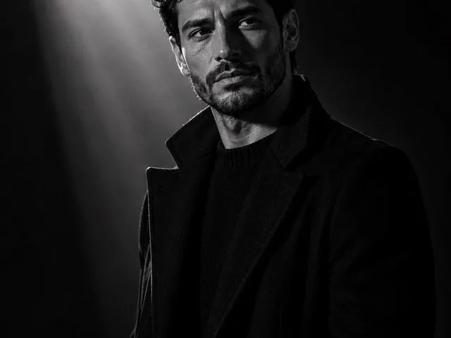 Minimalist Cinematic Studio Portrait preview image 1