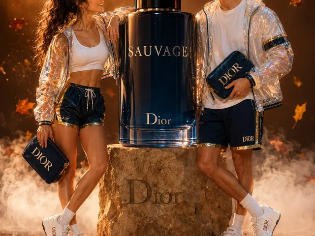 Luxury Fashion Campaign Couple preview image 1