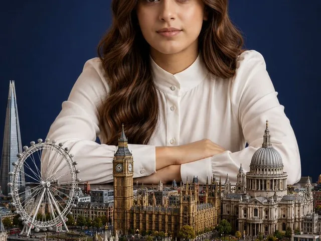 Miniature London City Portrait preview image 1