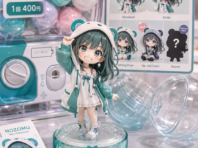 Pastel NOZOMU Capsule Figure Display preview image 1