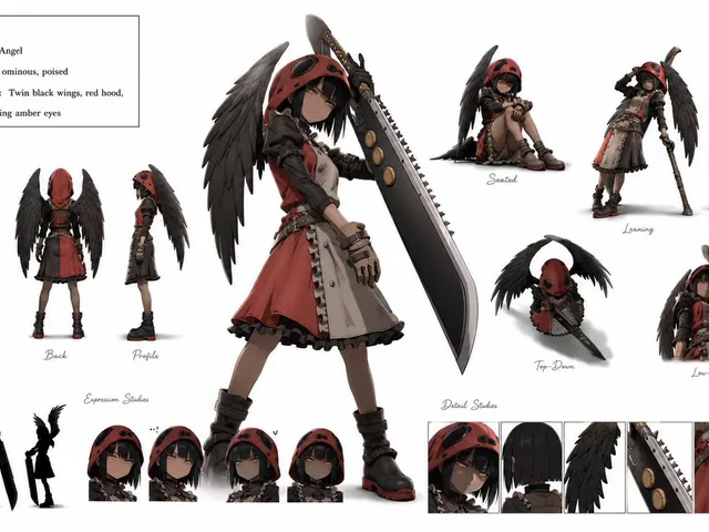 Dark Sword Angel Character Sheet preview image 1