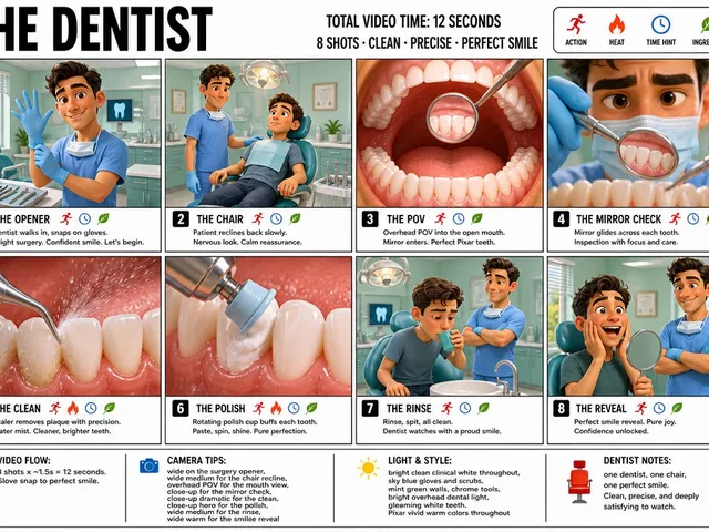 Dentist Storyboard Infographic preview image 1