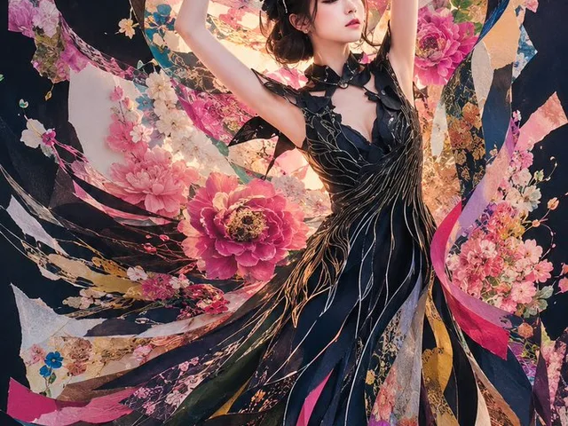 Floral Ribbon Couture Dancer preview image 1