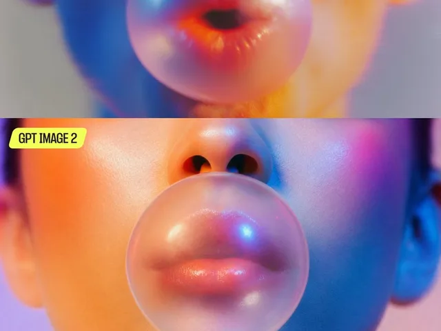 AI Bubblegum Style Comparison Slide preview image 1