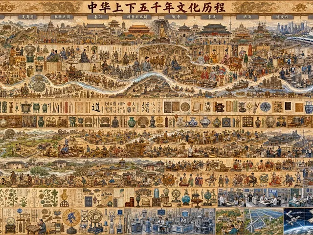 Chinese Civilization Timeline Poster preview image 1