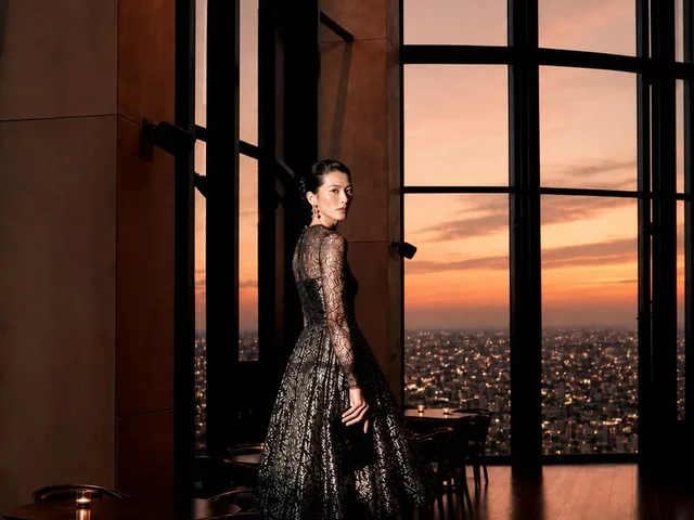 Skyscraper Restaurant Fashion Editorial preview image 1
