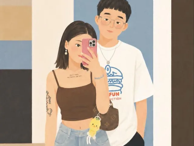 几何编辑风格个性化插画 preview image 1
