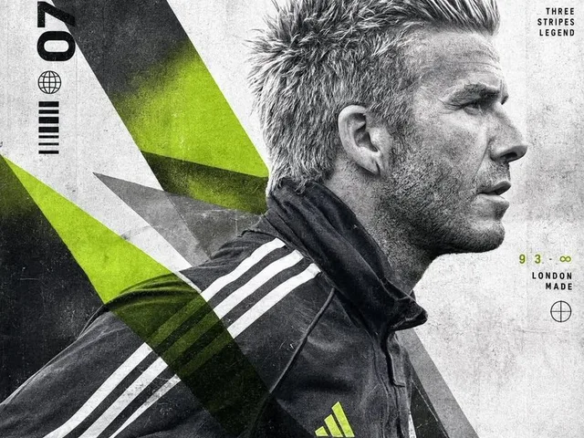 Experimental David Beckham Sports Poster preview image 1
