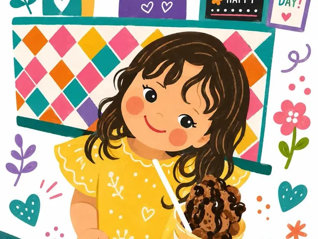 Kawaii Children's Storybook Crepe Illustration preview image 1