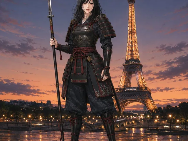 Samurai Cosplay Landmark Portrait Generator preview image 1
