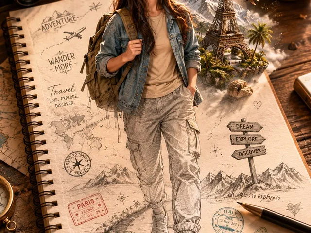 Sketch-to-Reality 3D Illusion preview image 1
