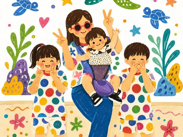 Family Portrait Storybook Illustration preview image 1