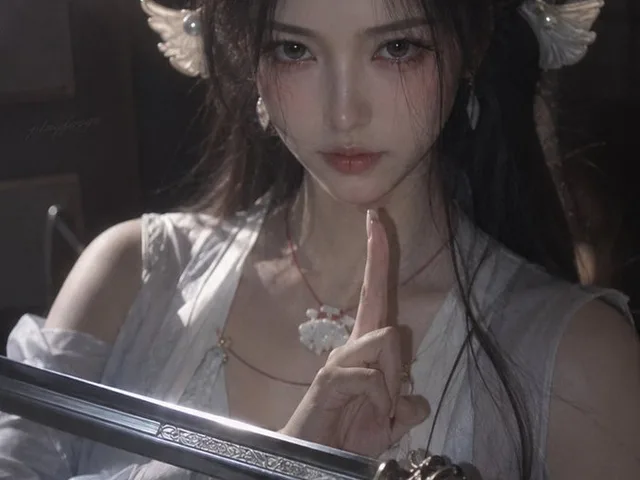 Cinematic Xianxia Swordswoman Portrait preview image 1