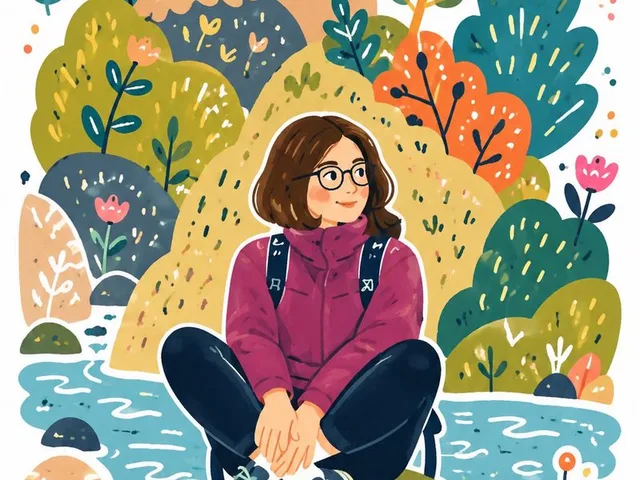 Decorative Folk Doodle Illustration preview image 1