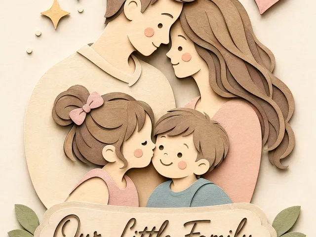 Papercraft Diorama Style Portrait preview image 1