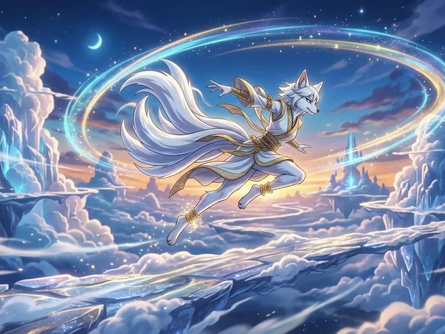Celestial Nine-Tailed Fox Spirit preview image 1