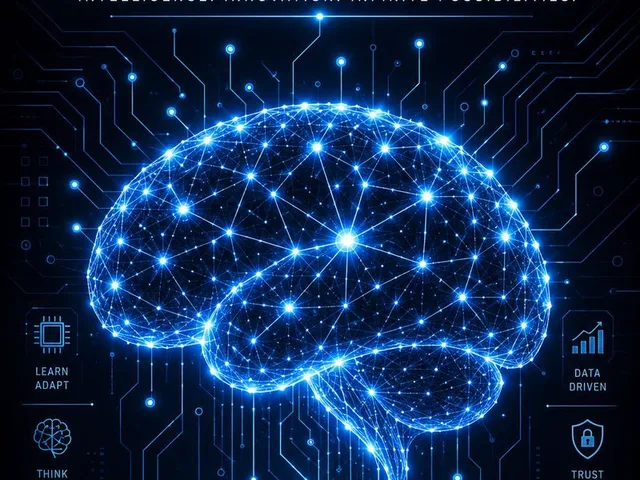 Futuristic AI 2026 Tech Poster preview image 1