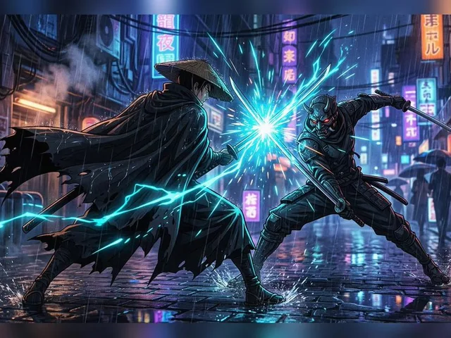 Cyberpunk Ronin Duel preview image 1