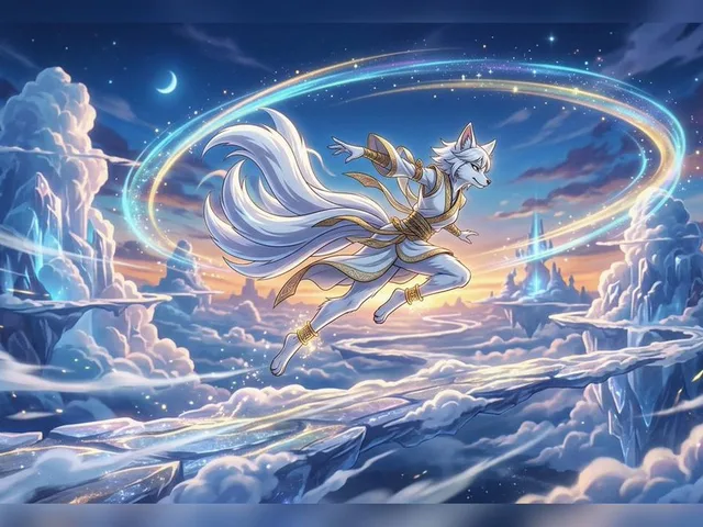 Celestial Nine-Tailed Fox Spirit preview image 1