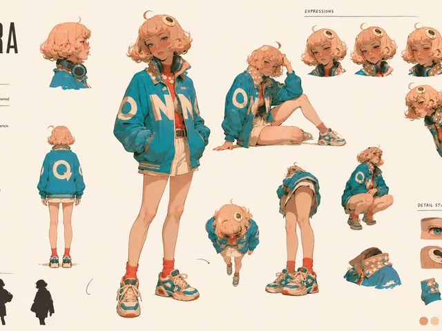 Cinematic Character Identity Board preview image 1