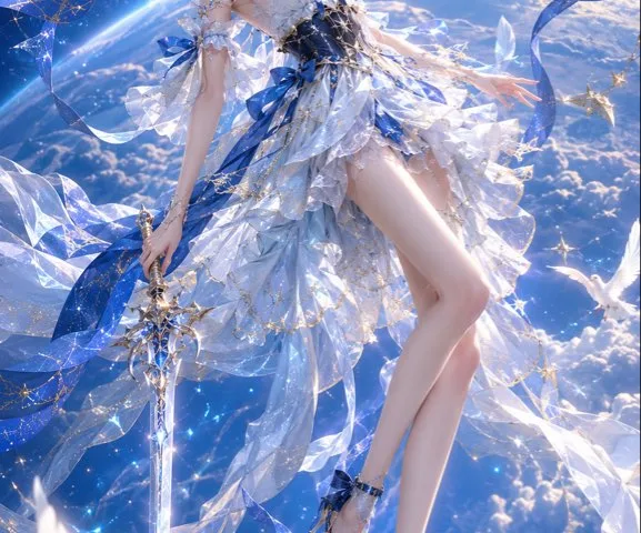 3D CG Oriental Fantasy Heroine preview image 1