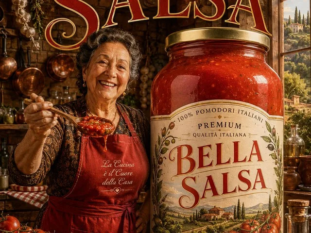 Rustic Italian Food Advertisement preview image 1