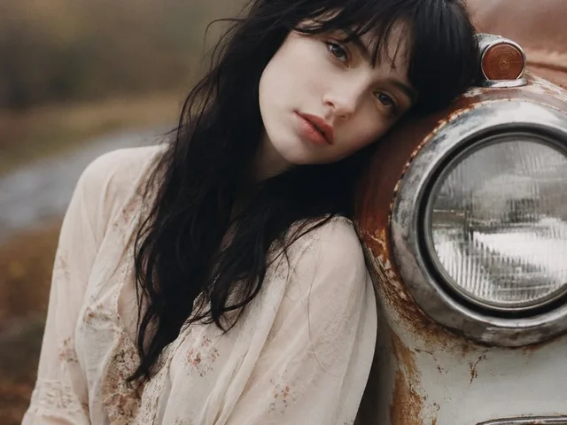 Haunting Vintage Americana Portrait preview image 1