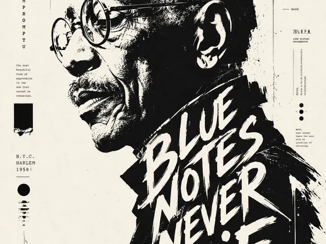 Typographic Ink Portrait Poster - 1 preview image 1