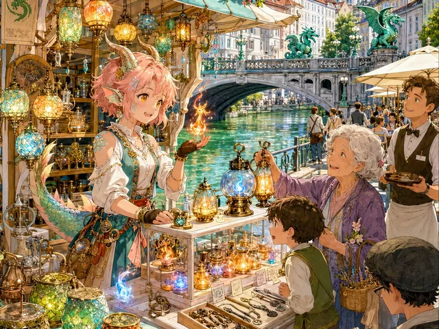 Otherworldly Dragon Girl Fire Shop preview image 1