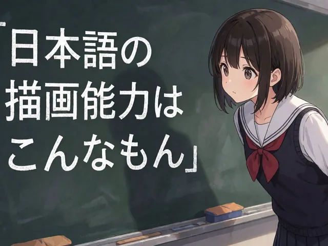 Anime Schoolgirl Chalkboard Quote preview image 1