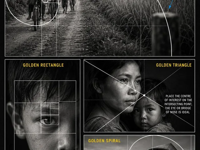 Golden Ratio Photography Composition Poster preview image 1